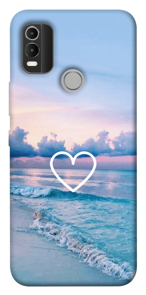 Чохол Summer heart для Nokia C21 Plus