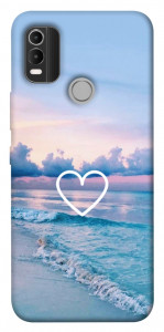 Чехол Summer heart для Nokia C21 Plus