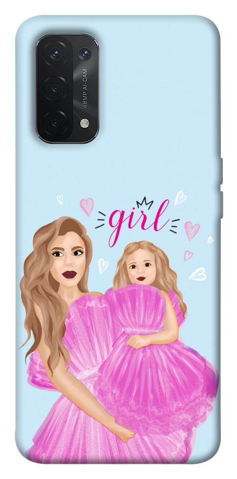 

Чехол Girls couple look для Oppo A54 5G 1529625