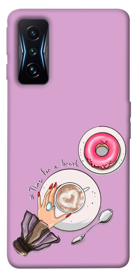 

Чехол Time for a break для Xiaomi Poco F4 GT 1529854