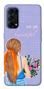 Чехол You are beautiful для Oppo Reno 5 4G