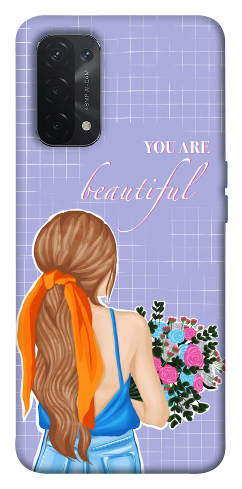 

Чехол You are beautiful для Oppo A54 5G 1529864