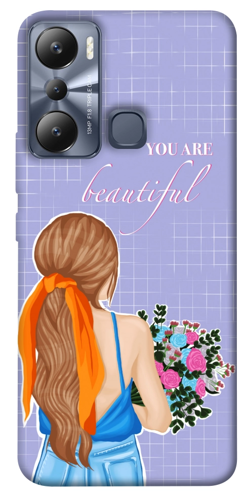 Чохол You are beautiful для Infinix Hot 20i