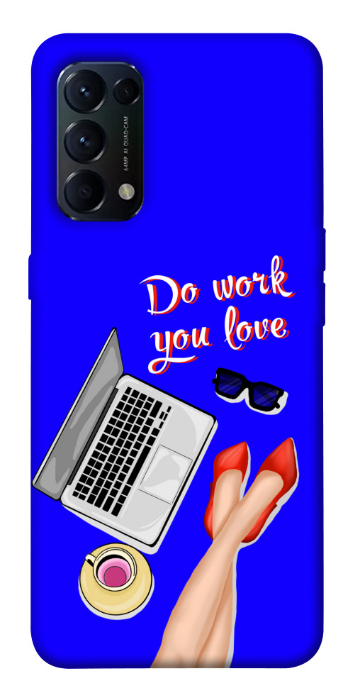 

Чехол Do work you love для Oppo Reno 5 4G 1529935
