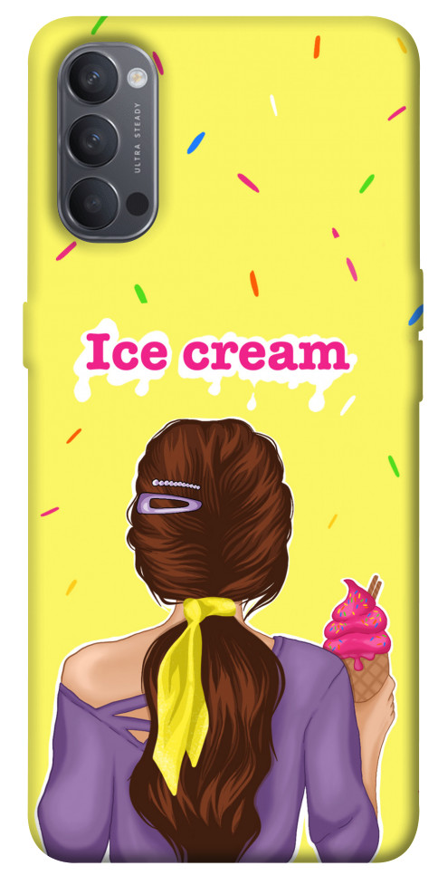 

Чохол Ice cream girl для Oppo Reno 4 1530056