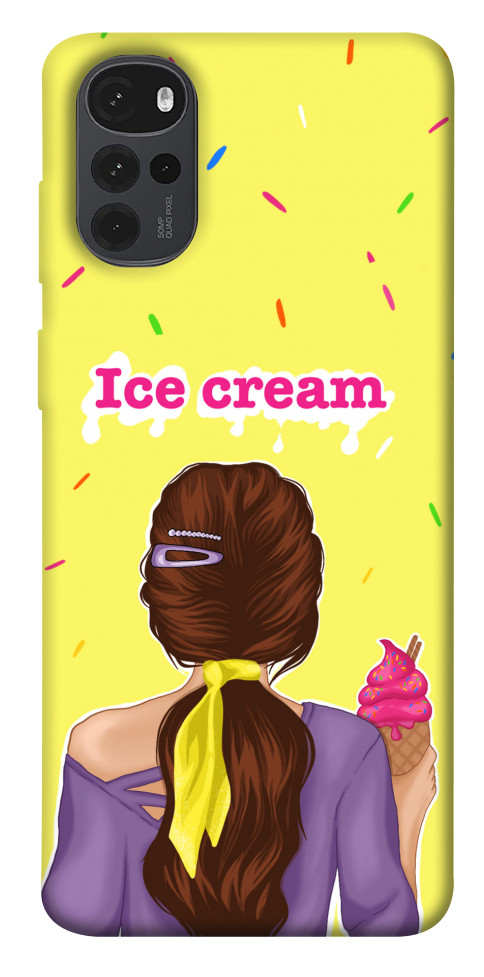 

Чехол Ice cream girl для Motorola Moto G22 1530060