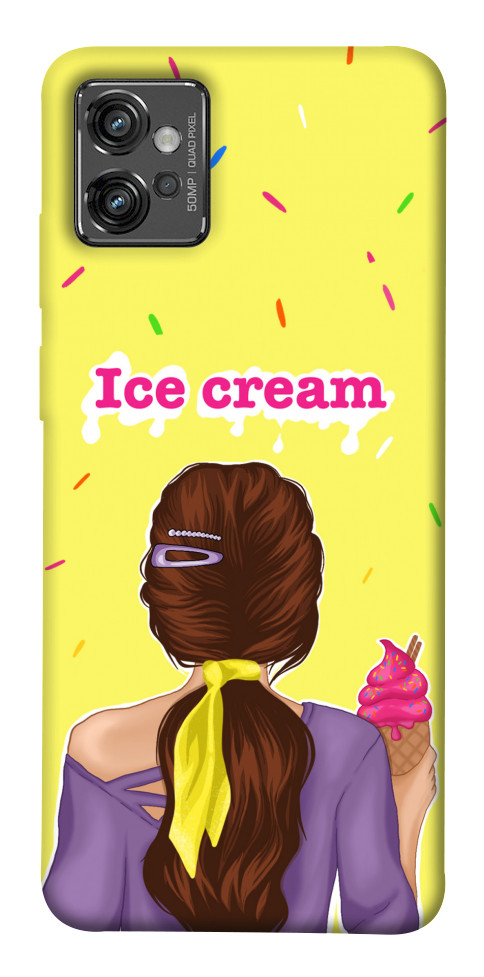 

Чехол Ice cream girl для Motorola Moto G32 1530061