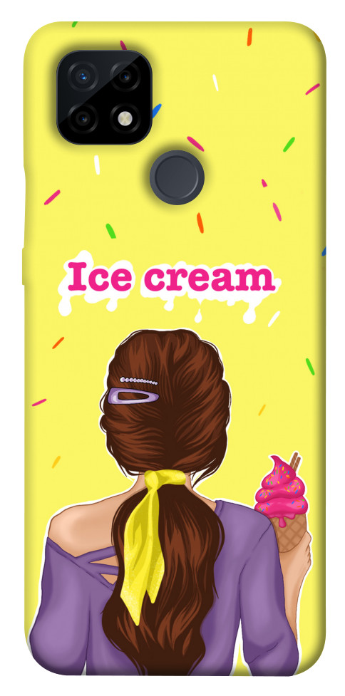 

Чехол Ice cream girl для Realme C21 1530070