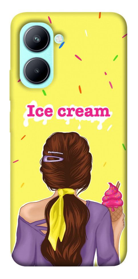 

Чехол Ice cream girl для Realme C33 1530072