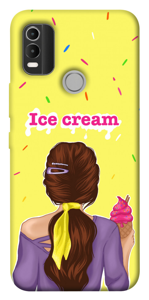 

Чехол Ice cream girl для Nokia C21 Plus 1530080