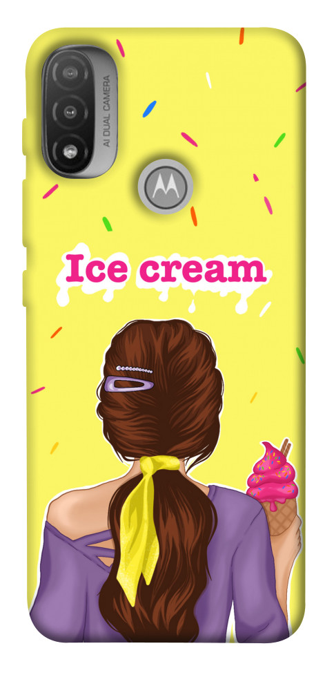 

Чохол Ice cream girl для Мotorola Moto E20 1530084