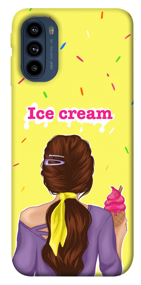 

Чехол Ice cream girl для Motorola Moto G41 1530085