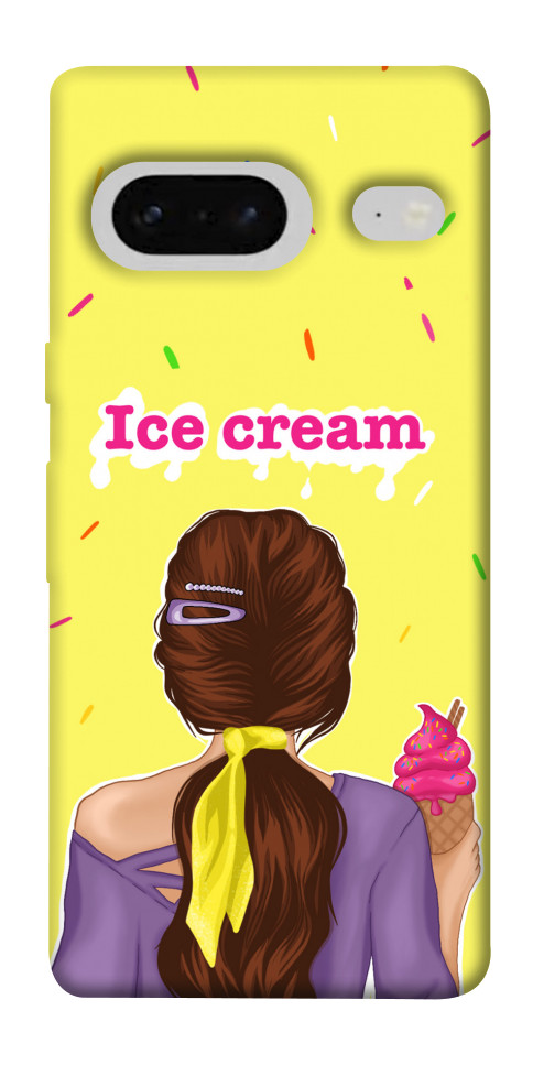 

Чехол Ice cream girl для Google Pixel 7 1530089