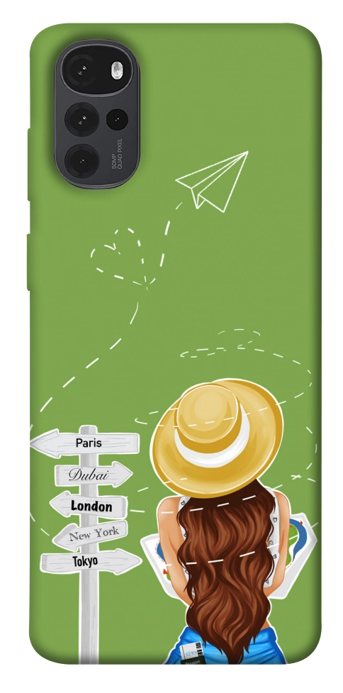 Чохол Travel girl для Motorola Moto G22