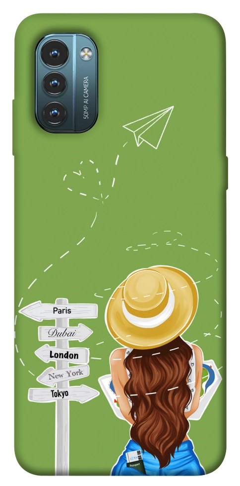 Чехол Travel girl для Nokia G21