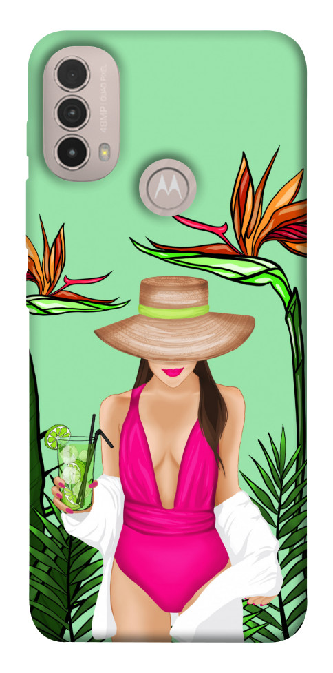 

Чохол Tropical girl для Motorola Moto E40 1530179