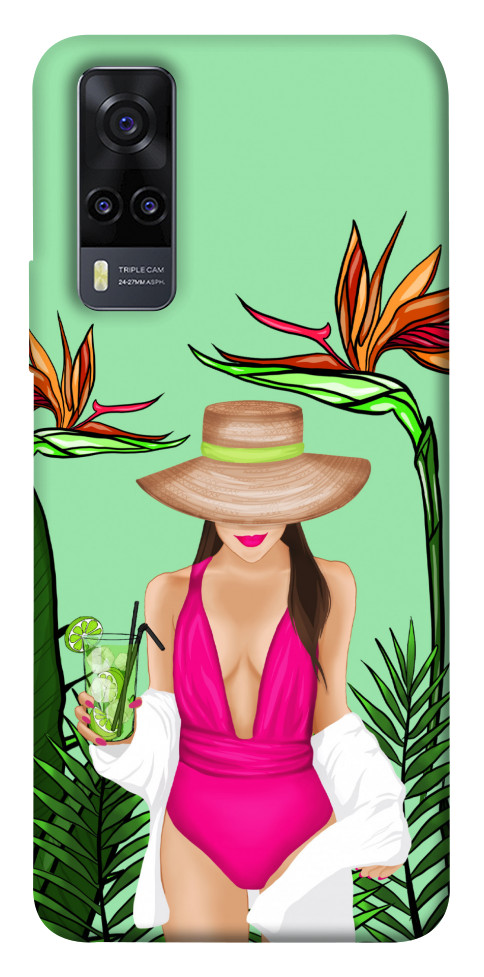 

Чехол Tropical girl для Vivo Y31 1530183