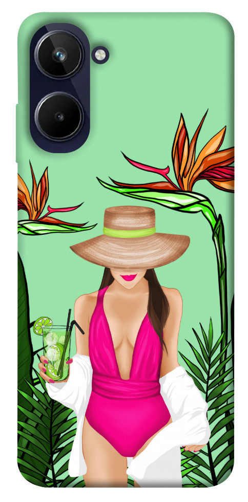 

Чехол Tropical girl для Realme 10 4G 1530186