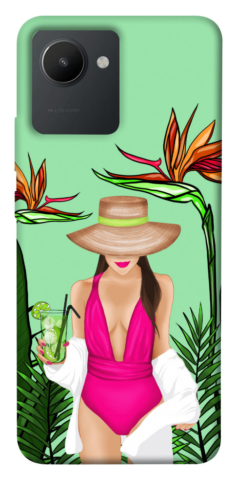 

Чехол Tropical girl для Realme C30 1530191