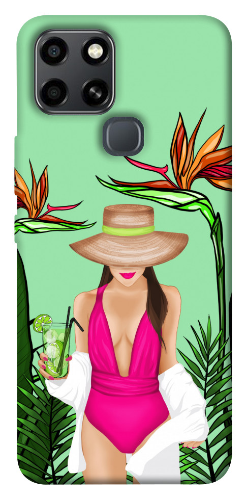 

Чохол Tropical girl для Infinix Smart 6 1530194