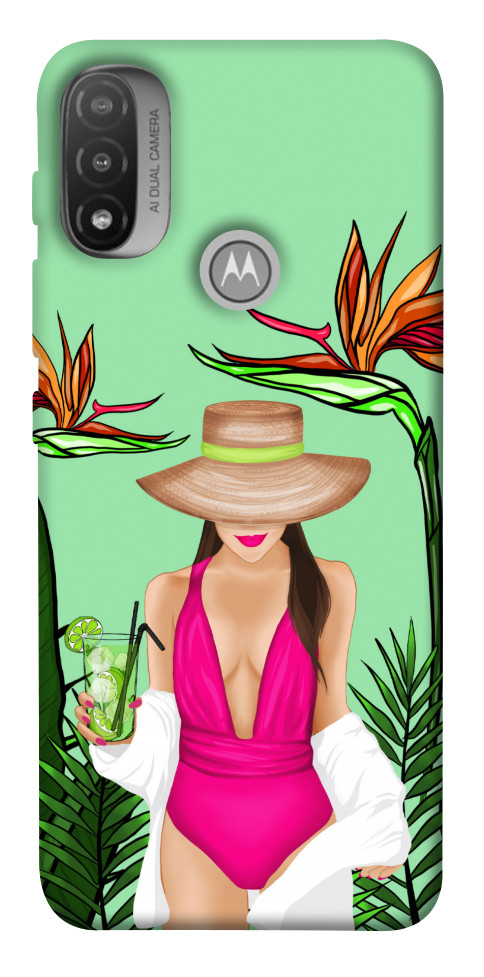 

Чехол Tropical girl для Мotorola Moto E20 1530204