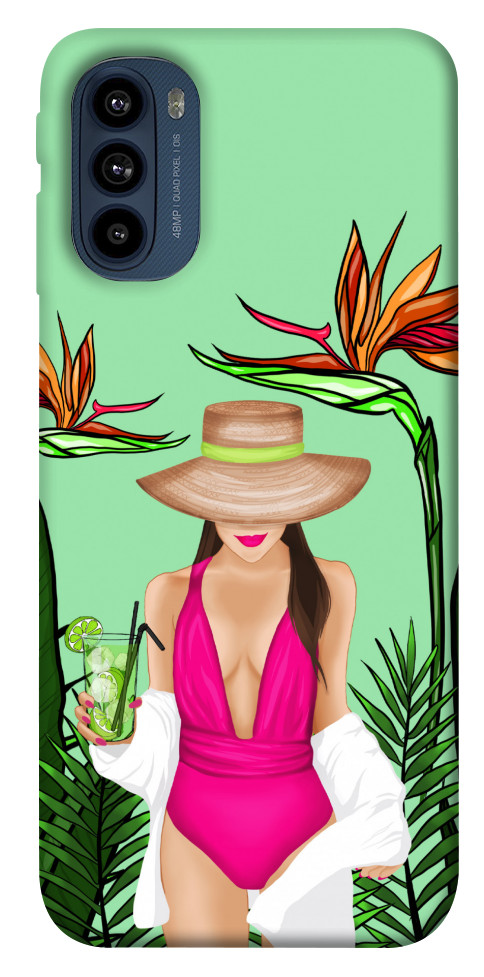 

Чохол Tropical girl для Motorola Moto G41 1530205