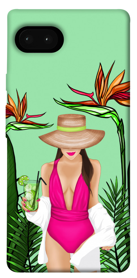 

Чохол Tropical girl для Google Pixel 7A 1530212