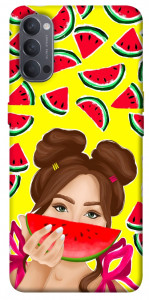 Чехол Watermelon girl для Oppo Reno 4