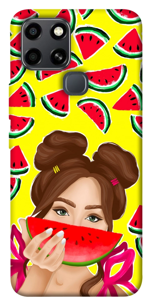 Чохол Watermelon girl для Infinix Smart 6