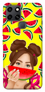 Чохол Watermelon girl для Infinix Smart 6