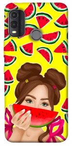 Чехол Watermelon girl для Nokia G11 Plus