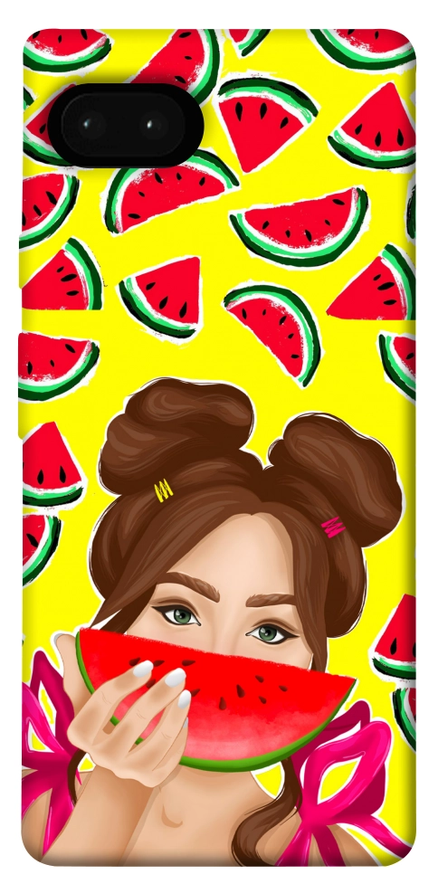 Чехол Watermelon girl для Google Pixel 7A