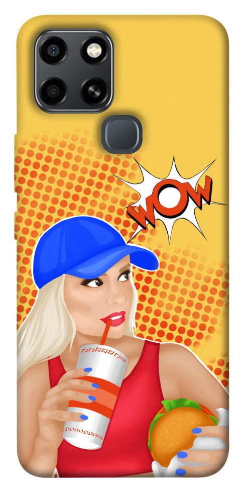 

Чехол Wow burger для Infinix Smart 6 1530274