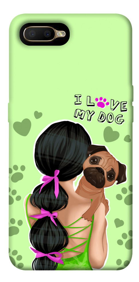 

Чехол Love my dog для Oppo AX5 1530377