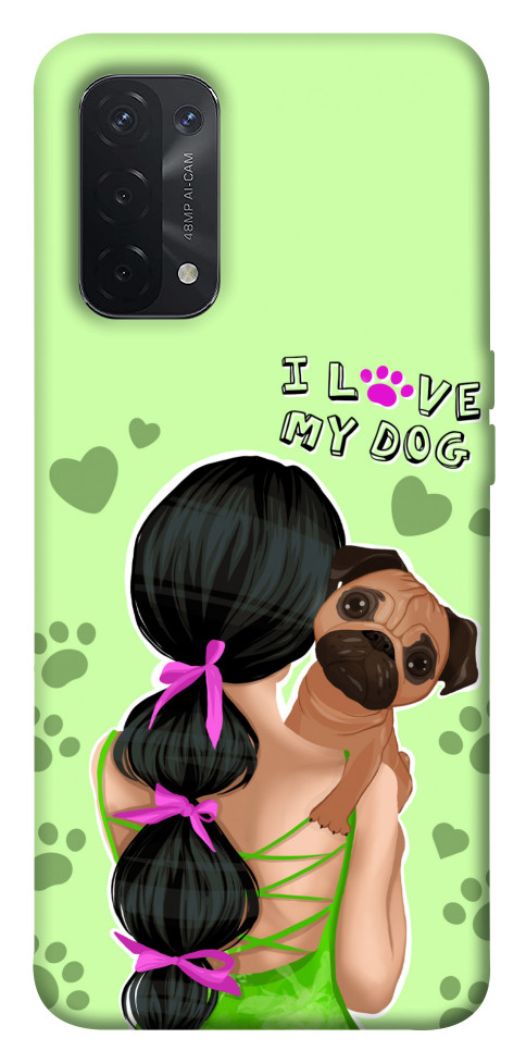 

Чохол Love my dog для Oppo A54 5G 1530384