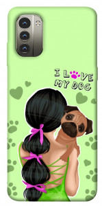 Чохол Love my dog для Nokia G11