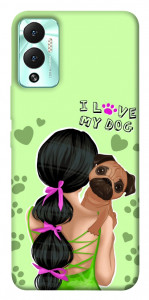 Чохол Love my dog для Infinix Hot 12 Play