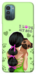 Чехол Love my dog для Nokia G21