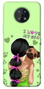 Чохол Love my dog для Nokia G50