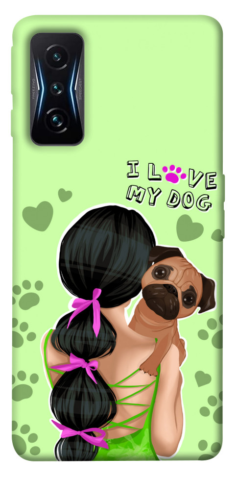 

Чехол Love my dog для Xiaomi Poco F4 GT 1530414