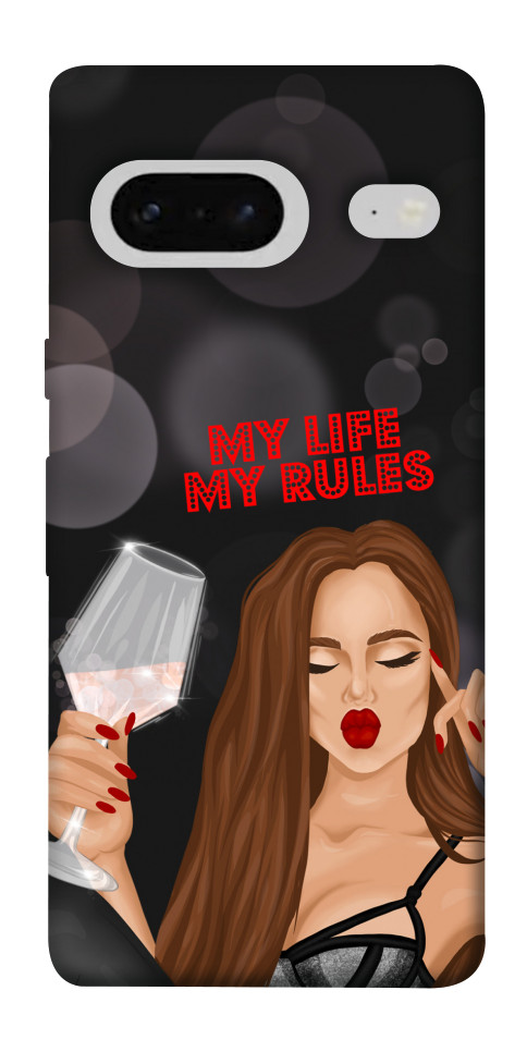 

Чохол My life my rules для Google Pixel 7 1530489