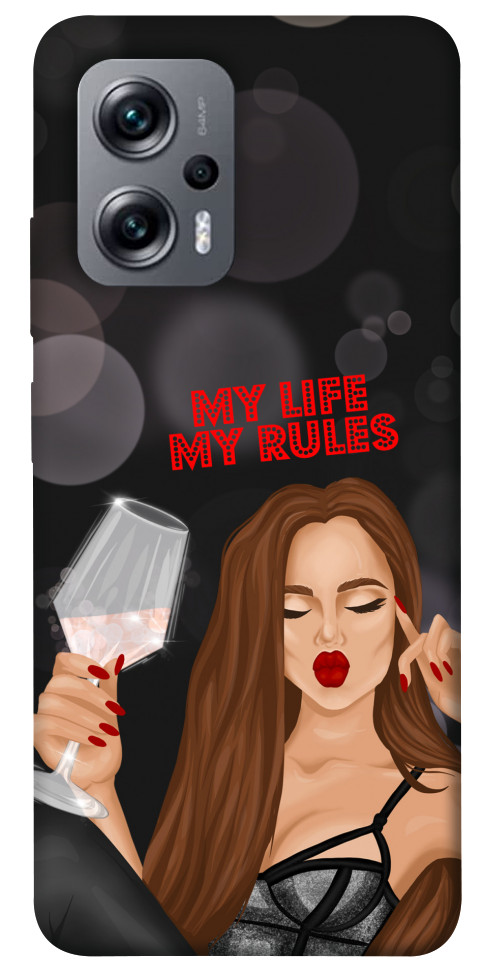 

Чохол My life my rules для Xiaomi Poco X4 GT 1530493