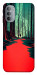 Чехол Зловещий лес для Motorola Moto G31