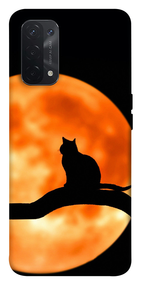 

Чохол Кіт на тлі місяця для Oppo A54 5G 1530911