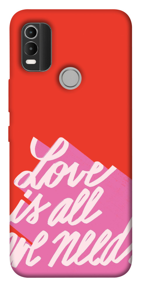 

Чехол Love is all need для Nokia C21 Plus 1531255