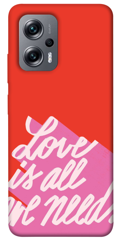 

Чехол Love is all need для Xiaomi Poco X4 GT 1531268