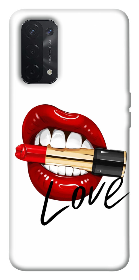 

Чехол Красные губы для Oppo A54 5G 1531362