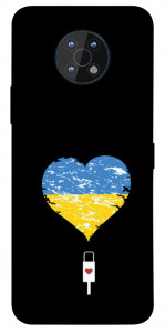 Чехол З Україною в серці для Nokia G50