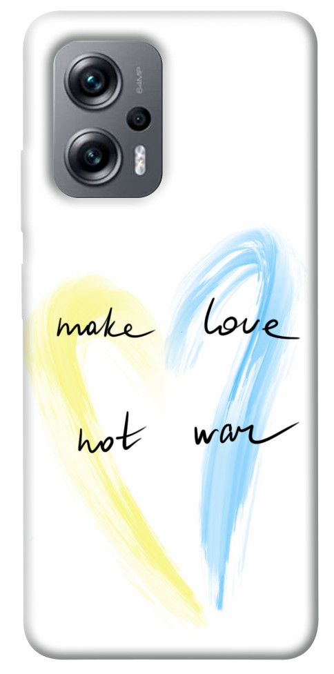 

Чехол Make love not war для Xiaomi Poco X4 GT 1532033