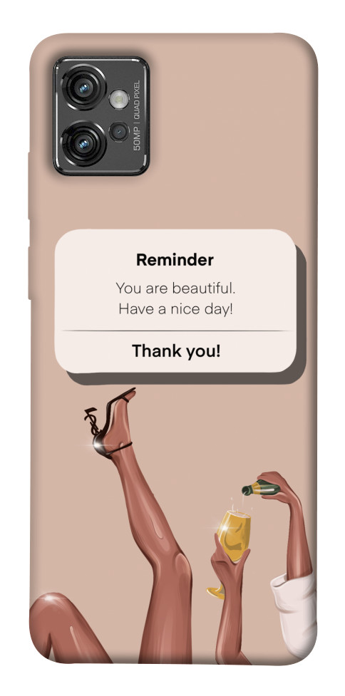 

Чохол Beautiful reminder для Motorola Moto G32 1532761